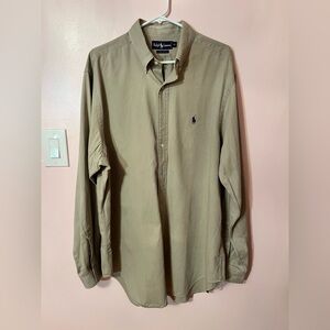 Ralph Lauren Beige Cotton Shirt